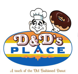 D & D'S PLACE A TOUCH OF THE OLD FASHIONED DONUT trademark