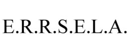E.R.R.S.E.L.A. trademark