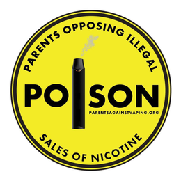 POISON PARENTS OPPOSING ILLEGAL SALES OF NICOTINE PARENTSAGAINSTVAPING.ORG trademark