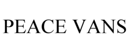 PEACE VANS trademark