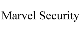 MARVEL SECURITY trademark