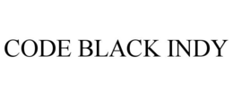 CODE BLACK INDY trademark