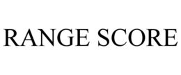 RANGE SCORE trademark