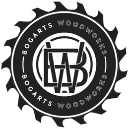 BOGARTS WOODWORKS BW trademark