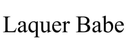 LAQUER BABE trademark