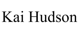 KAI HUDSON trademark