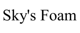 SKY'S FOAM trademark