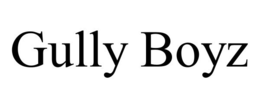 GULLY BOYZ trademark