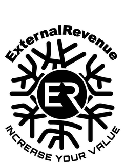 ER EXTERNAL REVENUE INCREASE YOUR VALUE trademark