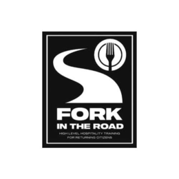 FORK IN THE ROAD HIGH LEVEL HOSPITALITY TRAINING FOR RETURNING CITIZENS trademark