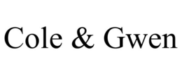 COLE & GWEN trademark