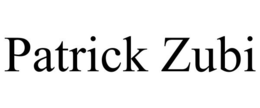 PATRICK ZUBI trademark
