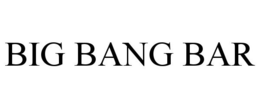 BIG BANG BAR trademark