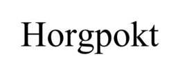 HORGPOKT trademark