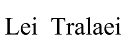 LEI TRALAEI trademark