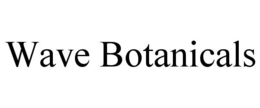 WAVE BOTANICALS trademark