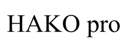 HAKO PRO trademark