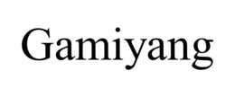 GAMIYANG trademark
