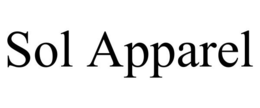 SOL APPAREL trademark