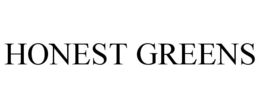 HONEST GREENS trademark
