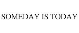 SOMEDAY IS TODAY trademark