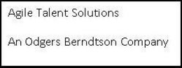 AGILE TALENT SOLUTIONS AN ODGERS BERNDTSON COMPANY trademark