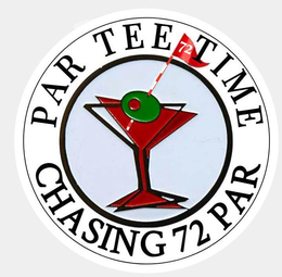 PAR TEE TIME CHASING 72 PAR trademark