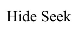 HIDE SEEK trademark