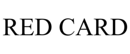 RED CARD trademark