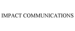 IMPACT COMMUNICATIONS trademark