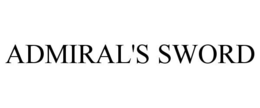ADMIRAL'S SWORD trademark