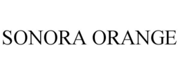 SONORA ORANGE trademark