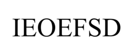 IEOEFSD trademark