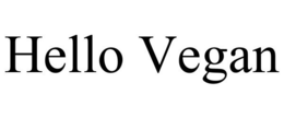 HELLO VEGAN trademark