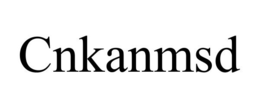 CNKANMSD trademark
