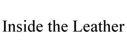 INSIDE THE LEATHER trademark
