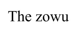 THE ZOWU trademark