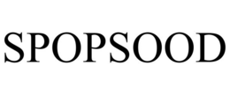 SPOPSOOD trademark