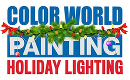 COLOR WORLD PAINTING HOLIDAY LIGHTING trademark
