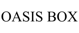 OASIS BOX trademark