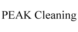 PEAK CLEANING trademark