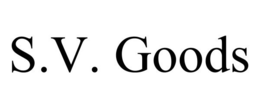 S.V. GOODS trademark