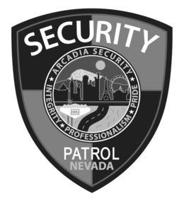 SECURITY ARCADIA SECURITY PRIDE PROFESSIONALISM INTEGRITY 2002 PATROL NEVADA trademark