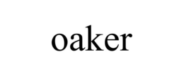 OAKER trademark