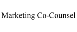 MARKETING CO-COUNSEL trademark