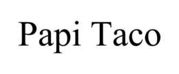 PAPI TACO trademark