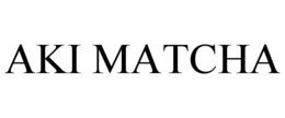 AKI MATCHA trademark