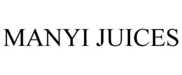 MANYI JUICES trademark