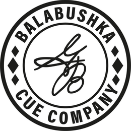 GB BALABUSHKA CUE COMPANY trademark