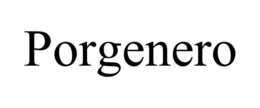 PORGENERO trademark